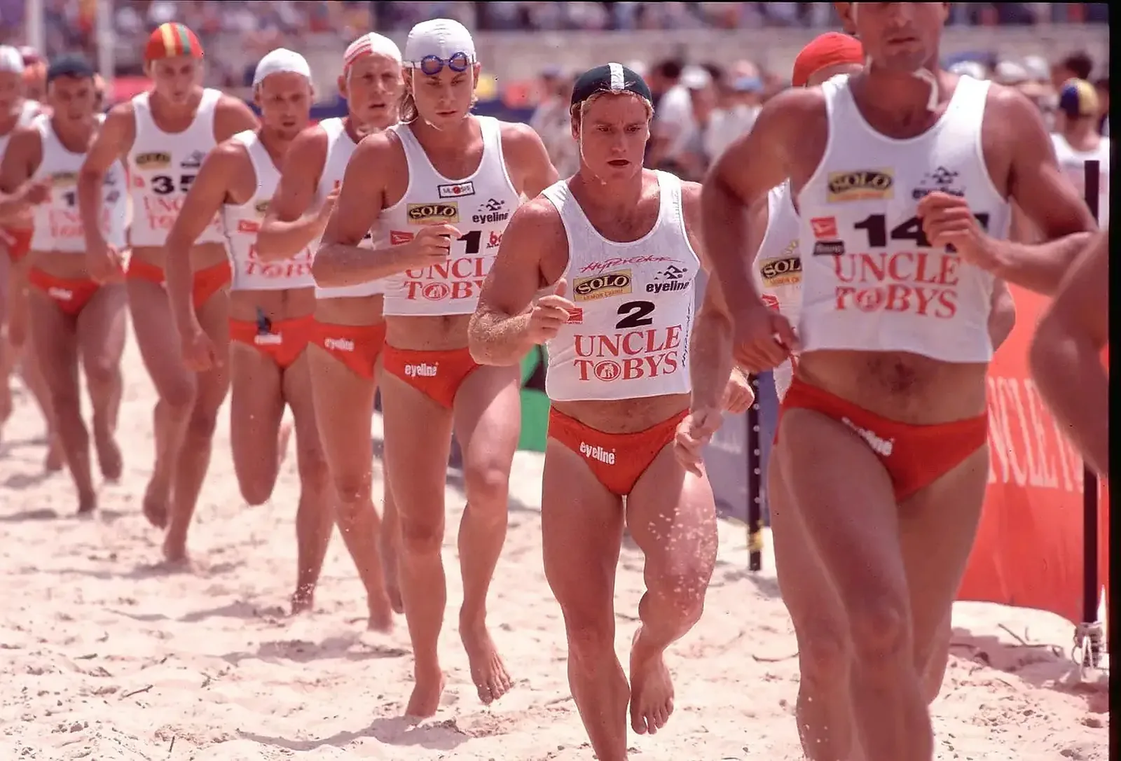 Eyeline swim goggle heritage since 1963