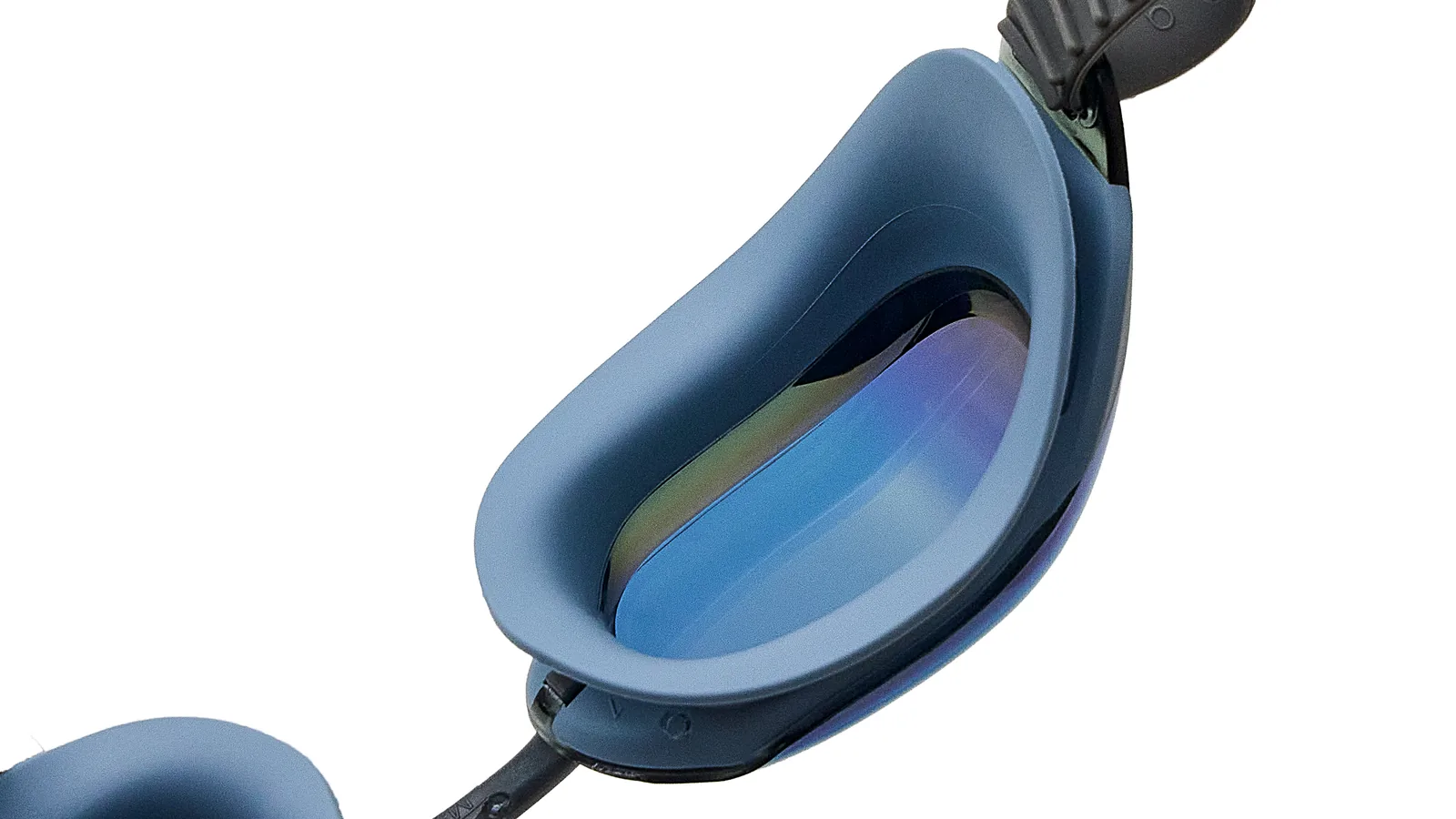 Eyeline Beams training swim goggle, C-Profile 3D Gasket and inner lens detail