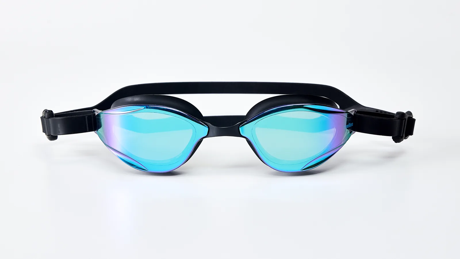 Eyeline Flo training swim goggle with C-Profile 3D Gasket, front view
