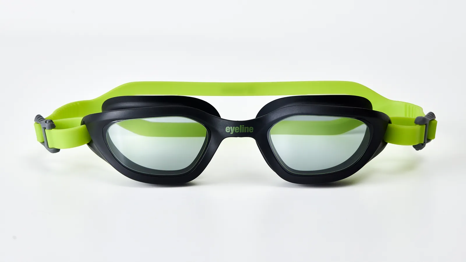 Eyeline Flux fitness swim goggle with C-Profile 3D Gasket, front view