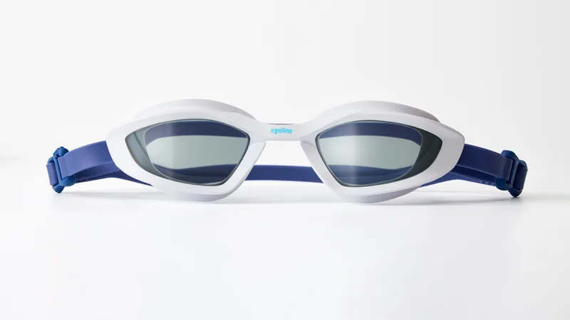 Eyeline Infini fitness swim goggle with C-Profile 3D Gasket, front view