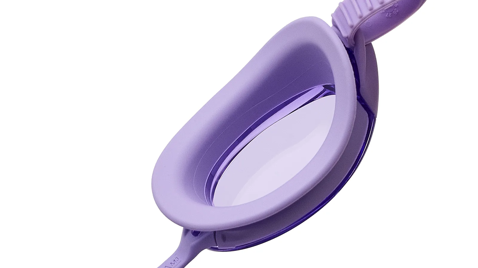 Eyeline Oracle corrective lens swim goggle, C-Profile 3D Gasket and inner lens detail