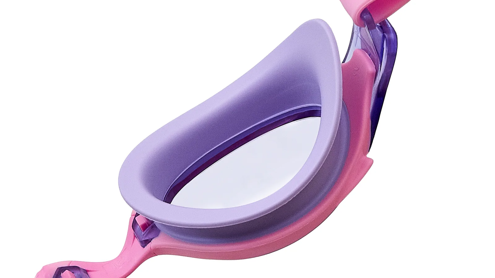 Eyeline Pico kids swim goggle, C-Profile 3D Gasket and inner lens detail