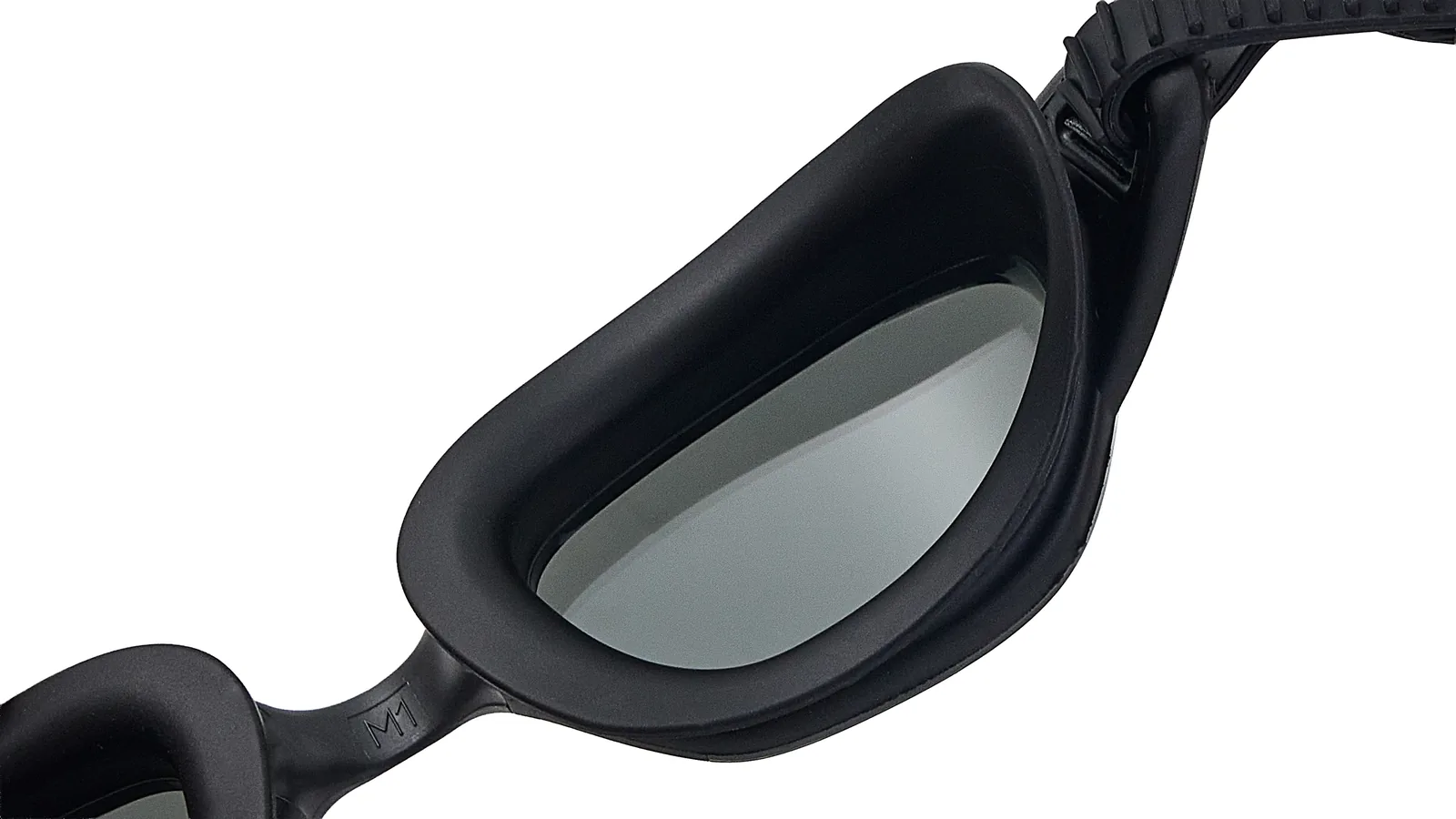 Eyeline Surge fitness swim goggle, C-Profile 3D Gasket and inner lens detail