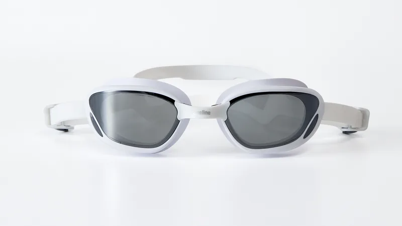 Eyeline Torrent training swim goggle with C-Profile 3D Gasket, front view