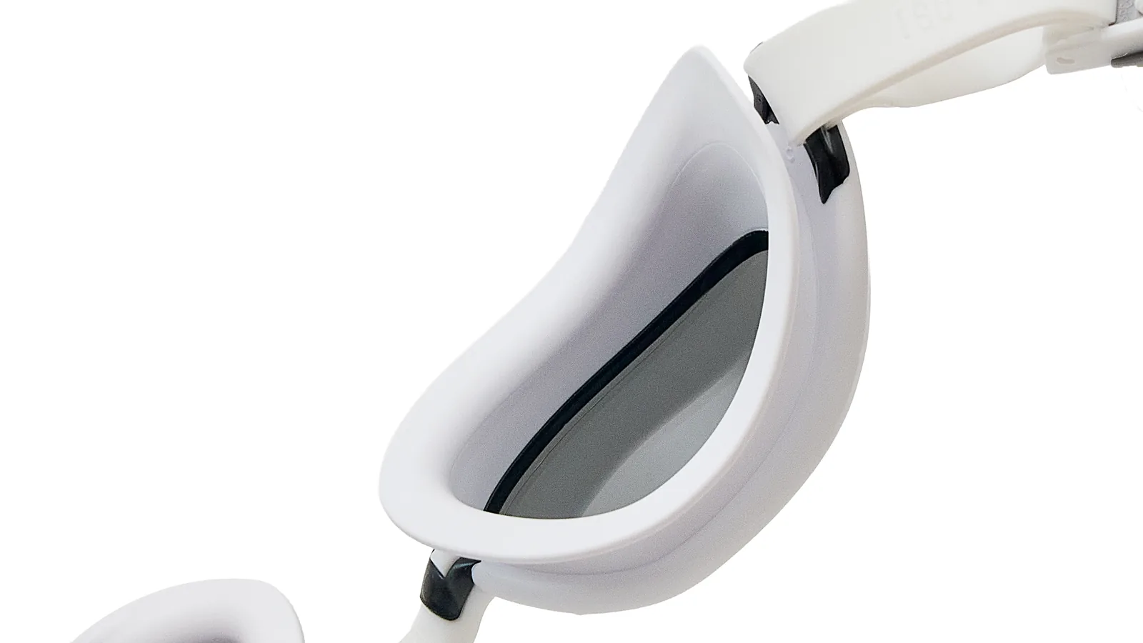 Eyeline Torrent training swim goggle, C-Profile 3D Gasket and inner lens detail