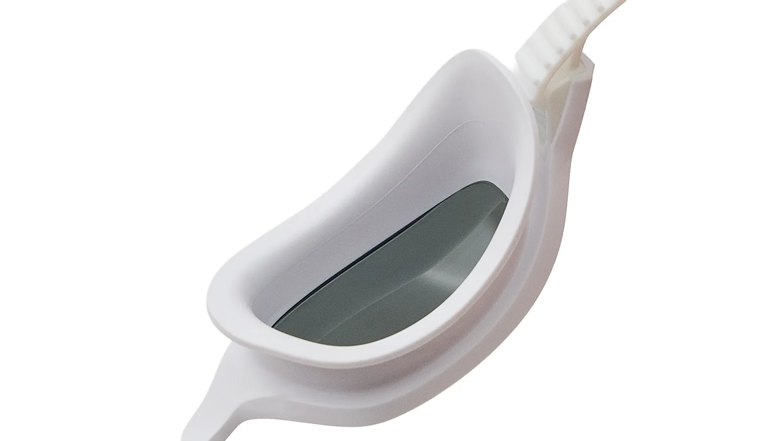 Eyeline Vida fitness swim goggle, C-Profile 3D Gasket and inner lens detail